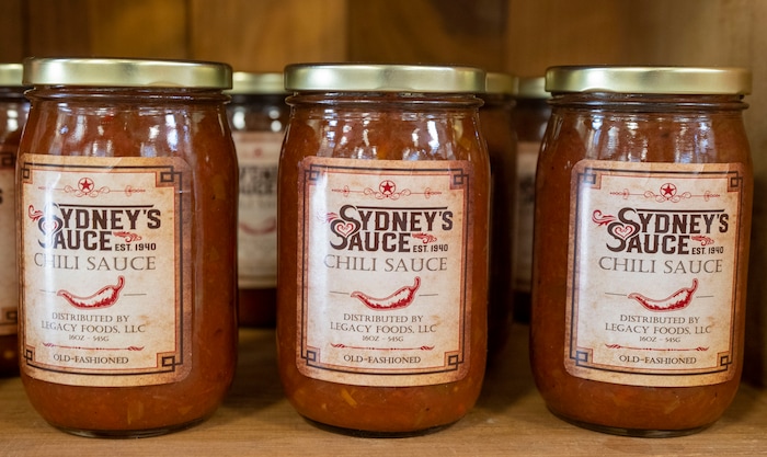 (Rick Egan | The Salt Lake Tribune)  Sydney's Sauce, for sale at Sydney's restaurant in Mantua, on Tuesday, Aug. 17, 2021.