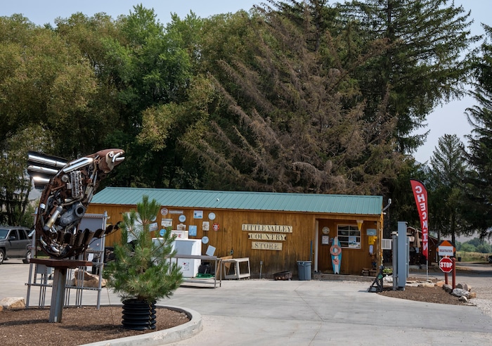 (Rick Egan | The Salt Lake Tribune)  Little Valley Country Store and Camp ground in Mantua, on Tuesday, Aug. 17, 2021.